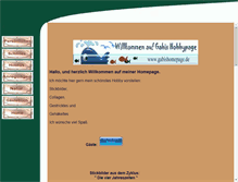 Tablet Screenshot of gabishomepage.de